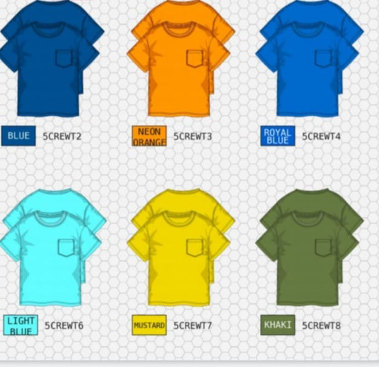 Picture of 5CREW BOYS BASIC T-SHIRT WITH POCKET ON THE CHEST